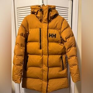 Helly Hansen Women's Puffer Jacket in Mustard